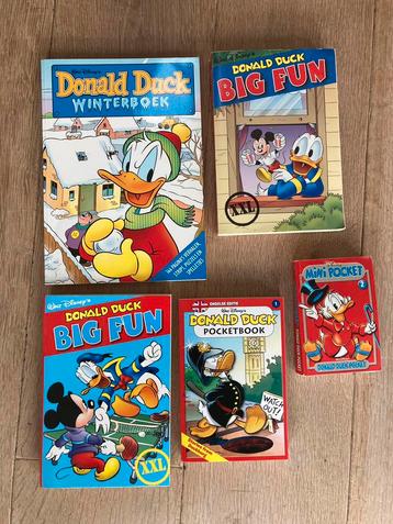 Verschillende pockets van Donald Duck beschikbaar voor biedingen