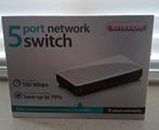 Sitecom 5-poorts netwerk switch* Nieuw * 10=10, Ophalen of Verzenden, Nieuw, Router, Sitecom