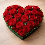 Oase steekschuim hart 20 cm Ø voor bloemstuk, Ophalen of Verzenden, Nieuw