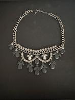 Choker hals ketting met kraaltjes, Ophalen of Verzenden, Zo goed als nieuw, Overige materialen