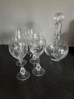 Kristallen Glazen Set met Karaf, Ophalen of Verzenden