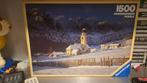 Ravensburger puzzel 1500 st(Z261-94)Wintermorgen, Hobby en Vrije tijd, Denksport en Puzzels, Ophalen of Verzenden, 500 t/m 1500 stukjes