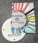 Kumihimo boekje en ern vlechtschijf!, Verzenden, Zo goed als nieuw