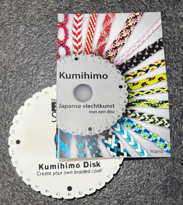 Kumihimo boekje en ern vlechtschijf! beschikbaar voor biedingen