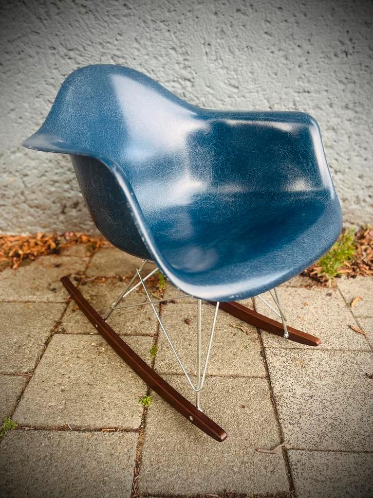 Original fiberglass Rocker Herman Miller Eames fonda vintage, Huis en Inrichting, Stoelen, Ophalen of Verzenden