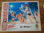 Puzzel Beachvolleyball van Haruhi Suzumya 500 st. NIEUW !!, Ophalen of Verzenden, 500 t/m 1500 stukjes, Nieuw