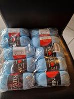 Baby blauw wol, Hobby en Vrije tijd, Breien en Haken, Ophalen, Zo goed als nieuw, Breien of Haken, Wol of Garen