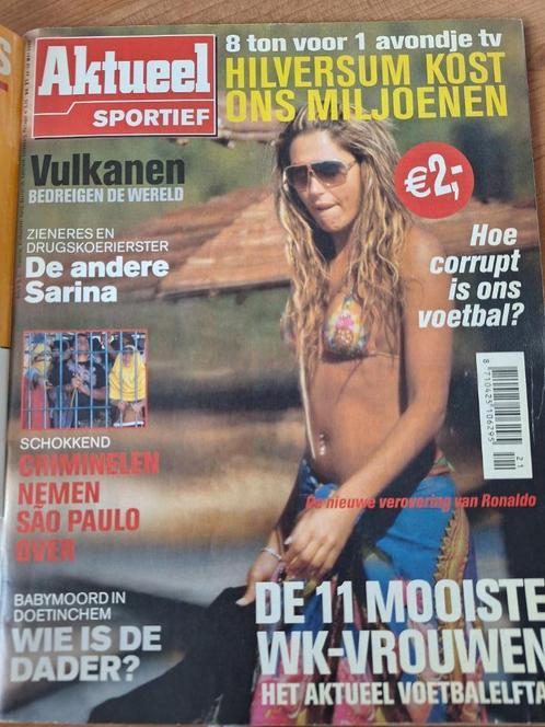 Aktueel 2006 Sylvie Meis WK Voetbal special Ferry Corsten, Verzamelen, Tijdschriften, Kranten en Knipsels, Tijdschrift, Nederland