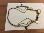 fraaie ketting met muntjes en bedels, Ophalen of Verzenden, Met hanger