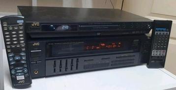 Jvc set receiver rx-403l + gratis cd dvd speler xv-n30 beschikbaar voor biedingen