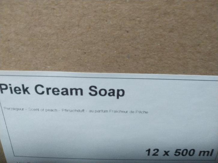 4 dozen a' 12 flacons met pompje Piek handzeep NIEUW, Sieraden, Tassen en Uiterlijk, Uiterlijk | Gezichtsverzorging, Nieuw, Reiniging