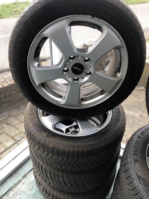 Set Continentel banden + velg 205/55R16 Winter, Auto-onderdelen, Banden en Velgen, Banden en Velgen, Winterbanden, 16 inch, 205 mm