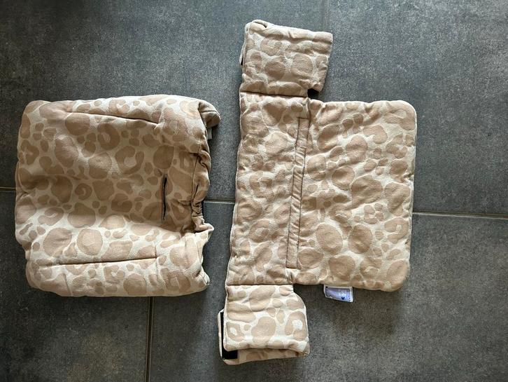 Stokke Tripp Trapp Zitkussen - Panter Lichtroze, Kinderen en Baby's, Kinderstoelen, Zo goed als nieuw, Meegroeistoel, Ophalen of Verzenden