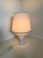Vintage Italiaanse Design Tafellamp Porselein?, Huis en Inrichting, Ophalen, Gebruikt, Stof, Vintsage Design Italiaans