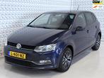 Volkswagen Polo 1.0 5drs ALLSTAR Airco ECC Navigatie (2017), Auto's, Volkswagen, Stof, Gebruikt, Euro 6, Blauw