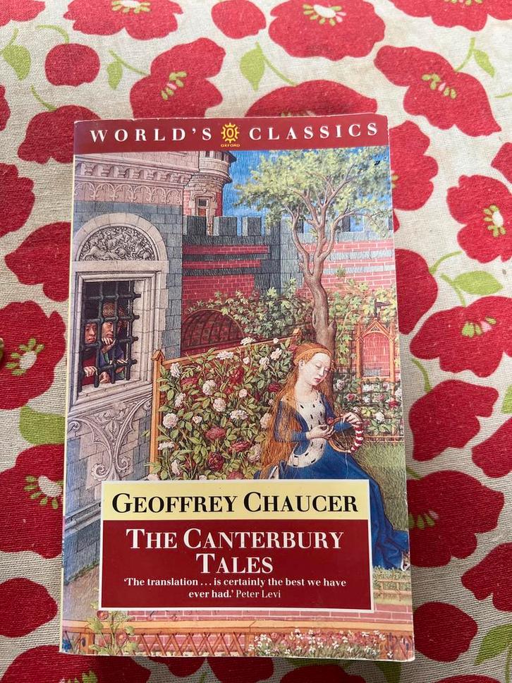 The Canterbury Tales - Geoffrey Chaucer, Boeken, Literatuur, Gelezen, Europa overig, Ophalen of Verzenden
