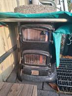 Houtkachel met grote kookplaat, Huis en Inrichting, Kachels, Ophalen, Gebruikt, Hout, Houtkachel