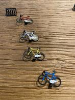 Racefietsen / fietsen v. bij trein HO - 1:87 5-delige set, Hobby en Vrije tijd, Modeltreinen | H0, Overige merken, Gelijkstroom