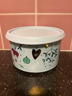 Tupperware bakje kerst 1,4 L, Huis en Inrichting, Keuken | Tupperware, Ophalen of Verzenden, Zo goed als nieuw, Blauw