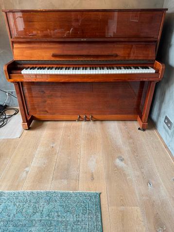 Fibiger Piano - bruin hoogglans (goede staat!) beschikbaar voor biedingen