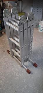 Multifunctionele ladder, Doe-het-zelf en Verbouw, Ladders en Trappen, Ophalen, Gebruikt, 2 tot 4 meter