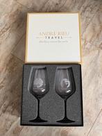 2 stuks Wijnglazen André Rieu, Verzamelen, Ophalen of Verzenden, Zo goed als nieuw, Overige typen