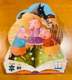 Djeco puzzle 3 little pigs / drie biggetjes, Kinderen en Baby's, Speelgoed | Kinderpuzzels, 10 tot 50 stukjes, Ophalen of Verzenden