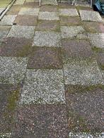 Gratis af te halen – Grindtegels (verschillende maten), Tuin en Terras, Ophalen, Gebruikt, 10 m² of meer, Beton