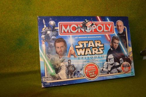 Star Wars Episode II Monopoly bordspel Collectors Edition, Hobby en Vrije tijd, Gezelschapsspellen | Bordspellen, Gebruikt, Een of twee spelers
