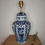 Handgemaakte Delfts blauwe vaaslamp by Boch, Ophalen of Verzenden