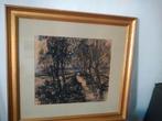 Ingelijste tekening van Viëster, Antiek en Kunst, Ophalen