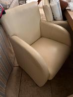 6 Eetkamerstoelen met Wieltjes - Goede Staat!, Huis en Inrichting, Stoelen, Ophalen, Gebruikt, Overige kleuren, Leer
