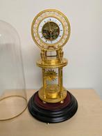 Stolp skelet pendule verguld brons, Antiek en Kunst, Antiek | Klokken, Ophalen