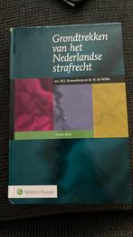 Grondtrekken van het Nederlandse strafrecht. 9789013175851, Ophalen of Verzenden, Zo goed als nieuw, HBO, Wolters Kluwer