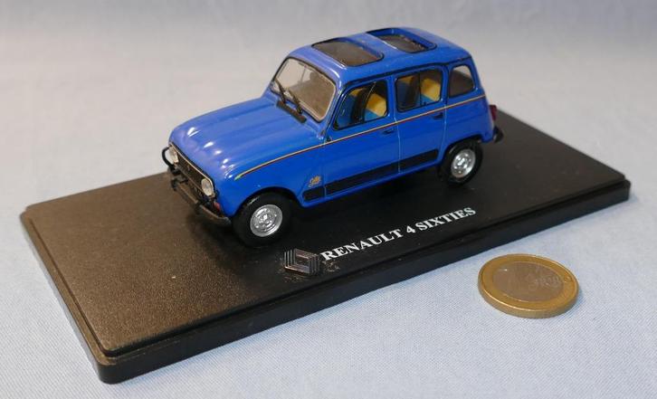 Altaya Ixo 1/43 : Renault 4 "Sixties", Hobby en Vrije tijd, Modelauto's | 1:43, Nieuw, Auto, Universal Hobbies, Verzenden