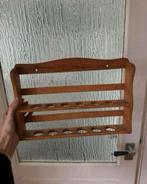 Brocante kruidenrek / eierrek van hout met ophangsysteem, Antiek en Kunst, Antiek | Keukenbenodigdheden, Ophalen of Verzenden