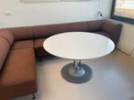 Leolux Trias ronde tafel - 130cm, Huis en Inrichting, Ophalen, Gebruikt, 100 tot 150 cm, Rond