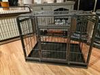 Heavy duty hondenbench, inlcl. hoes, Dieren en Toebehoren, Ophalen, Zo goed als nieuw