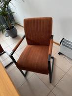 4 Eetkamerstoelen / fauteuils, Ophalen, Zo goed als nieuw, 50 tot 75 cm