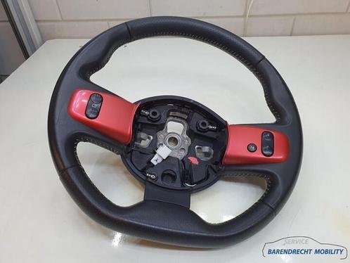 Renault Twingo III 3 stuur stuurwiel leer leder zwart rood g, Auto-onderdelen, Besturing, Renault, Gebruikt, Ophalen of Verzenden