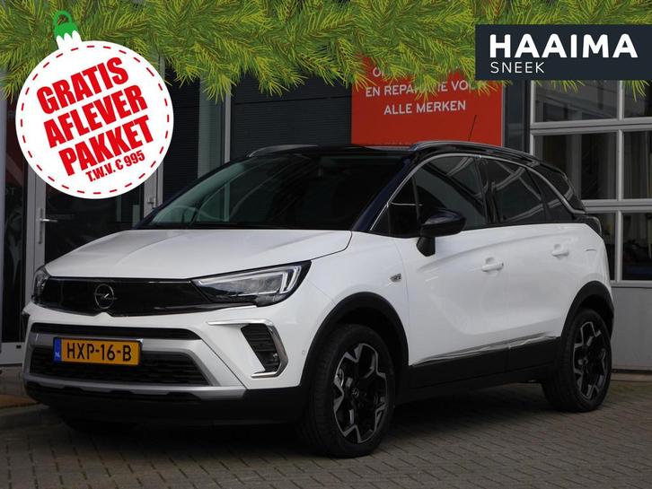 Opel Crossland 1.2 Turbo Ultimate Automaat | Navigatie | Alc, Auto's, Opel, Bedrijf, Te koop, Crossland X, ABS, Achteruitrijcamera