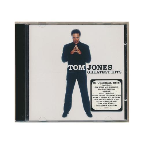 CD Tom Jones - Greatest Hits - 23 nummers [2003], Cd's en Dvd's, Cd's | Pop, Zo goed als nieuw, 1980 tot 2000, Verzenden