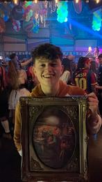 Mooi schilderij van monet met lijst, Antiek en Kunst, Ophalen of Verzenden