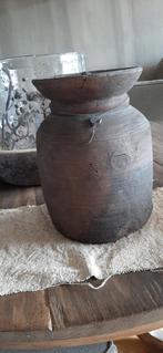 Hoffz grote kruik, met deksel en gelabeld, Ophalen of Verzenden, Zo goed als nieuw, Overige kleuren, Minder dan 50 cm