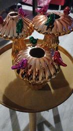 3 stuks Daan Kromhout - Vazen Bird Mushroom, Overige materialen, Overige kleuren, Ophalen of Verzenden, Zo goed als nieuw