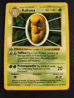 1st edition Shadowless Kakuna misprint, Hobby en Vrije tijd, Verzamelkaartspellen | Pokémon, Ophalen of Verzenden, Gebruikt
