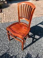 Koloniale stoelen, 4 stuks., Huis en Inrichting, Stoelen, Ophalen, Gebruikt, Bruin, Vijf, Zes of meer stoelen