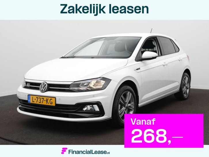 Volkswagen Polo 1.0 TSI R-Line Edition PDC / Clima / LMV, Auto's, Volkswagen, Bedrijf, Lease, Financial lease, Polo, ABS, Adaptive Cruise Control