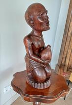 Houten beeld Congo, houtsnijwerk, niet westerse kunst, Antiek en Kunst, Kunst | Niet-Westerse kunst, Ophalen of Verzenden