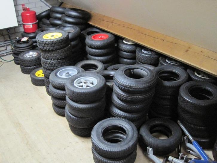 Nieuwe en gebr. originele Berg banden voor de grote skelter, Kinderen en Baby's, Speelgoed | Buiten | Skelters, Nieuw, Berg, Met kar of aanhanger